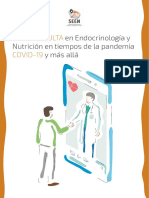 Teleconsulta COVID-19: en Endocrinología y Nutrición en Tiempos de La Pandemia y Más Allá