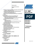 Microcontroller With 2/4/8K Bytes In-System Programmable Flash