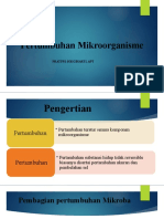 Pertumbuhan Mikroorganisme