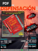 Exámenes de Dispensación Matemática