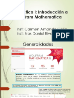 Introducción A Wolfram Mathematica