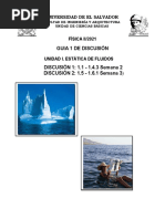 Guía 1 de Discusión 2021 (D1, D2) - Estática de Fluidos