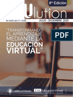 Lecciones y Aconteceres Entre Educación Virtual y Virtualidad de La Educación RevistaEvolution-Version8-2020 50p