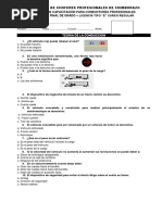 Cuestionario Evaluacion Final de Grado Licencia Tipo e Regular