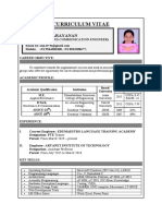 Curriculum Vitae: A Neethu Narayanan