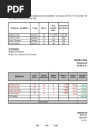 Cuadro de Nomina Corregida