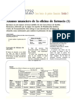 Finanzas: Analisis Financiero de La Oficina de Farmacia