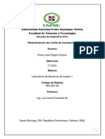 Informe #4 PrÃ¡ctica #5 MecÃ¡nica de Suelos 1 ING-481-02 Pedro JosÃ© PagÃ¡n Paulino 17-2181.