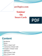 Seminar On: Smart Cards