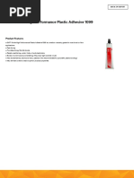 3M Nitrile High Performance Plastic Adhesive 1099