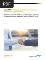 OpenSAP Byd6 Week 1 Unit 3 MCEE AdditionalExercise