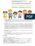 Taller Niños Gobierno Escolar 1º A 3º