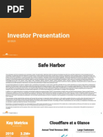 NET Q3'20 Investor Presentation