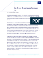 Vindicación de Los Derechos de La Mujer