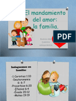 El Mandamiento Del Amor en La Familia