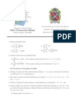 Taller 2 Integrales Multiples Vectorial