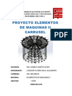 PROYECTO DE ELEMENTOS II CARRUSEL CALESITA Of.