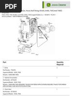 Service Brake Accumulator, Valve, Hoses and Fittings (640G, 648G, 740G and 748G) - ST325199