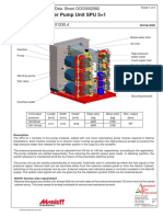 Sprinkler Pump Unit SPU 5+1: Technical Data Sheet DOC0002082