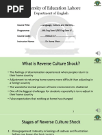 5 Reverse Cultural Shock