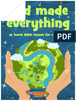 01 - God Made Everything - Prechool Bible Lesson