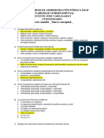 Cuestionario Contabilidad Gubernamental ESAP Resuelto