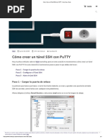 Cómo Crear Un Túnel SSH Con PuTTY - Guía Paso A Paso