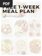 Free Meal Plan