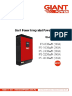 Giant Power Integrated Power System User Manual