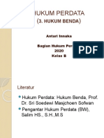 Hukum Benda