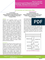 Control of Corrosion On Underwater Piles: J Santhosh Kumar CH Kusuma Keerthi