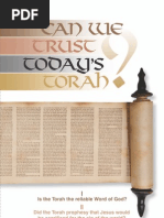 Is The Torah The Reliable Word of God?: Did The Torah Prophesy That Jesus Would Be Sacrificed For The Sin of The World?