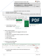 Ficha de Trabalho 2 - Excel