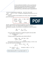 Equilibrio Ionico Ejercicios Resueltos