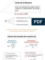 Tamaño de Muestra