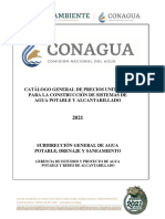 Catalogo Pu 2021 Conagua