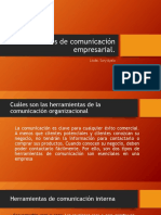 Instrumentos de Comunicación Empresarial Clase