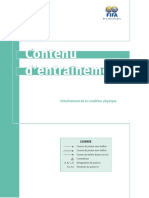 Chapitre 08 Formation Et Préparation Physique - Contenu - Copie