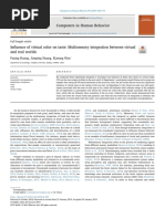 Influence of Virtual Color On Taste - Multisensory Integration Between Virtual and Real Worlds