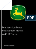 Fuel Pump Replacement Manual