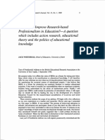 WHITEHEAD Modelo de Investigación Acción (Inglés)