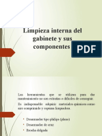 3 Limpieza Interna Del Gabinete y Sus Componentes