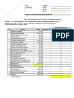 Ejercicio de Balance de Saldos