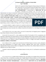 Manuel Santolaria López C. Julio Santolaria López y Otros. SPA. Sent. No. 00398. 15-04-2015