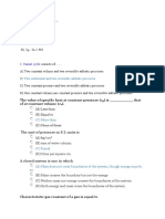 Thermal Engineering MCQ