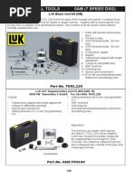 Vw/Audi Special Tools 0am (7 Speed DSG) : L K Basic Tool Kit (OE)