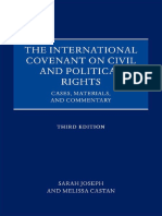 Sarah Joseph - Melissa Castan - The International Covenant On Civil and Political Rights - Cases, Materials, and Commentary-Oxford University Press (UK) (2013)