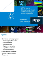 LTE-Advanced Physical Layer Design and Test Challenges: Carrier Aggregation