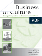 Joseph Lampel, Jamal Shamsie, Theresa Lant (Editors) - The Business of Culture_ Strategic Perspectives on Entertainment and Media (Leas Organization & Management) (Leas Organization & Management) (200