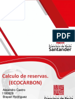 Cálculo de Reservas